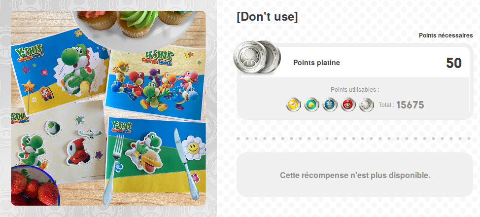 2000 récompenses My Nintendo et leurs restrictions régionales