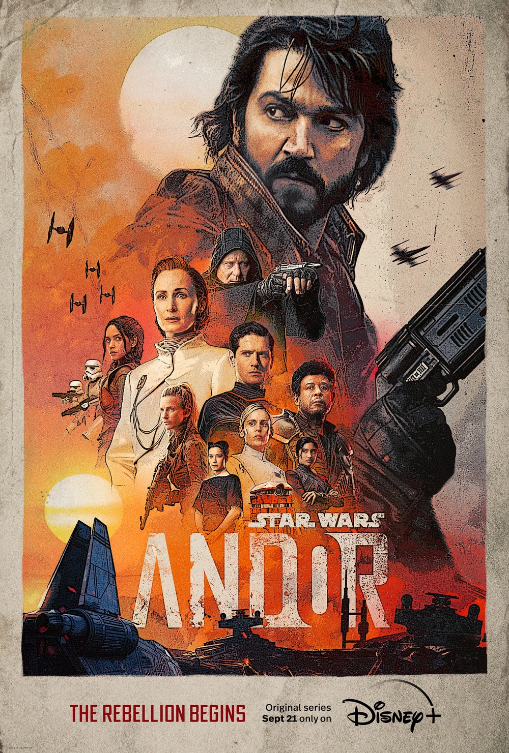 Affiche de la Saison 1 d'Andor.