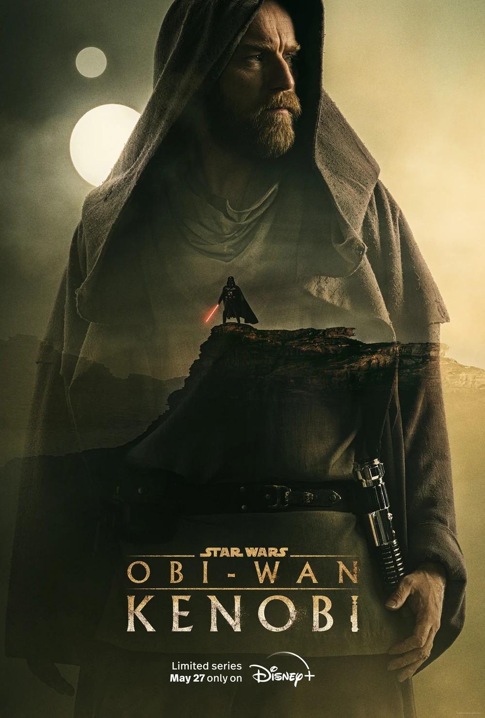 Affiche de la série Obi-Wan Kenobi.