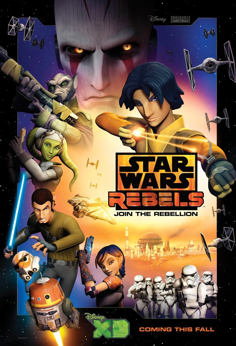 Affiche de la Saison 1 de Star Wars Rebels.
