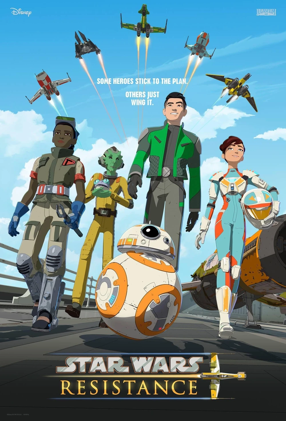 Affiche de la Saison 1 de Star Wars Resistance.