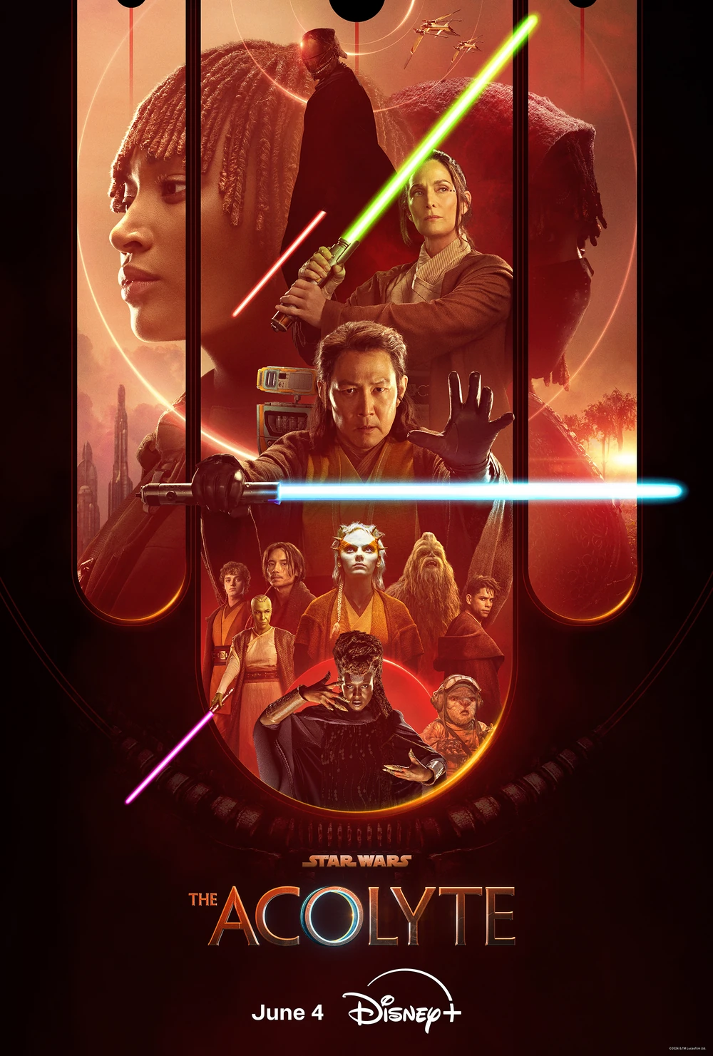 Affiche de The Acolyte.