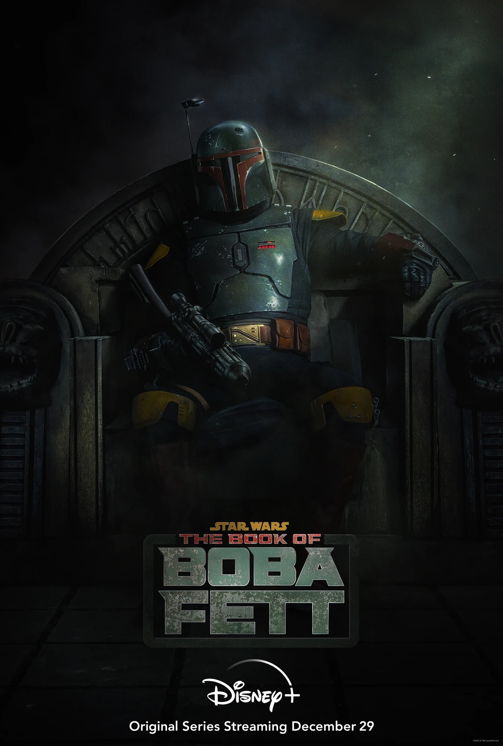 Affiche de The Book of Boba Fett.