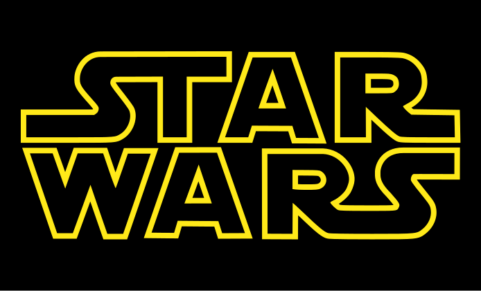 Le logo de Star Wars.