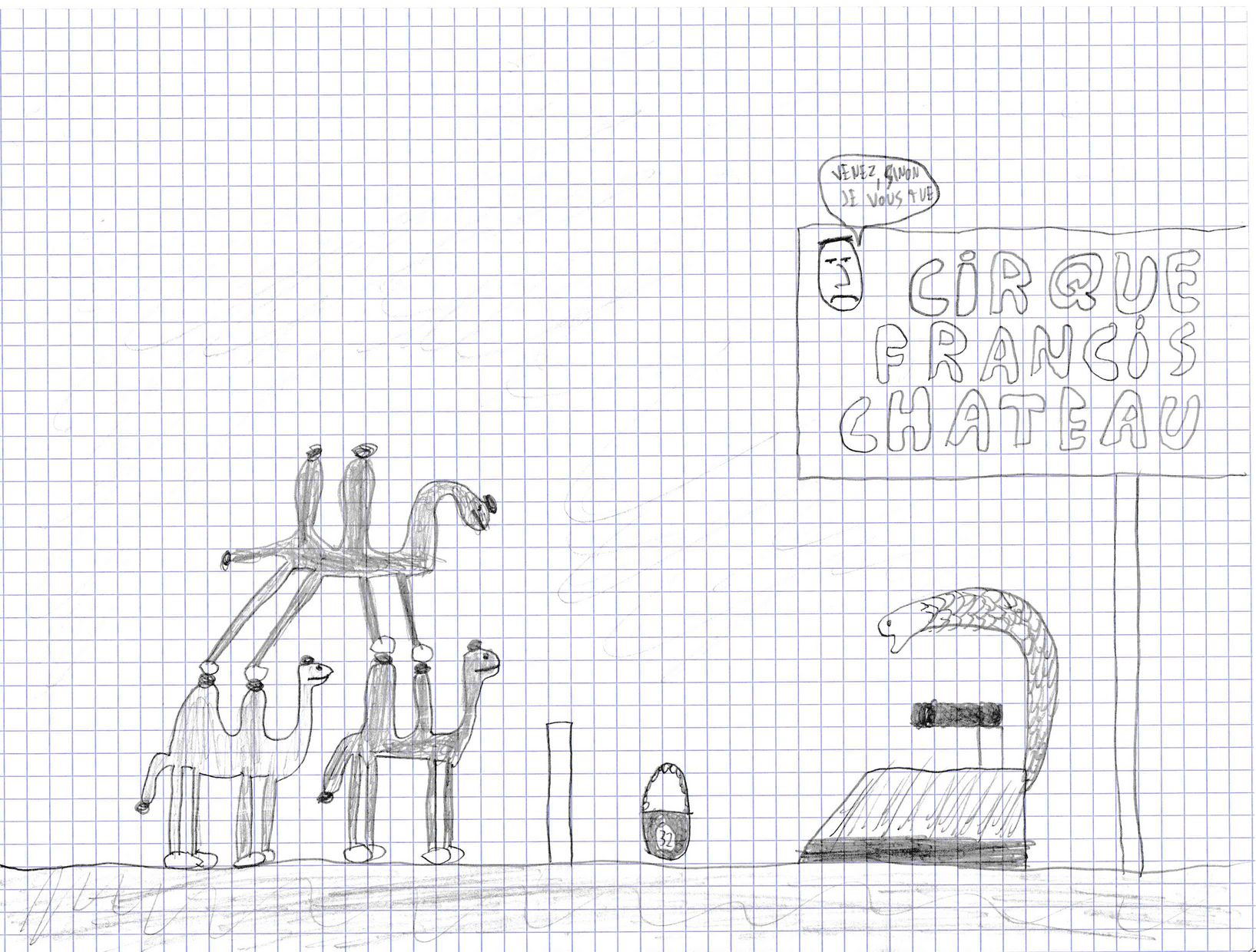 La Pyramide de Chameaux
